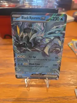Pokemon TCG Surging Sparks Black Kyurem EX Double Rare Card 048/191 NM Condition - Image 1