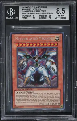 2011 Yu-Gi-Oh! World Championship Meklord Astro Mekanikle #WQ11-EN001 BGS 8.5 - Image 1
