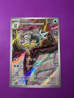 Pokemon TCG Arctibax Scarlet & Violet Paldea Evolved Holo Card 209/193 near mint - Image 1