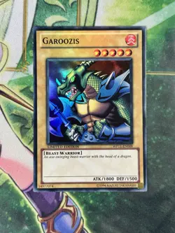 Yugioh! LP Garoozis - WP11-EN009 - Super Rare - Limited Edition LP/MP - Image 1