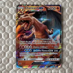 Charizard GX SM195 Detective Pikachu Promo Pokemon Card NM Rare Standard Size - Image 1