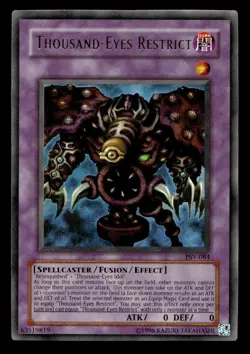 Yugioh Thousand-Eyes Restrict PSV-085 Ultra Rare NM - Image 1