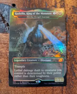 Magic The Gathering - MTG - Godzilla, King of the Monsters Ziolortha Foil x1 - Image 1