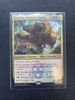 Zacama, Primal Calamity #10 Foil Magic: The Gathering Judge Promos JDG - Image 1