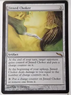 Jinxed Choker - Mirrodin- Magic the Gathering MTG Nice! - Image 1