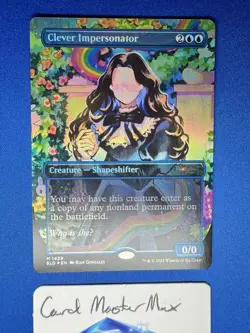 Clever Impersonator (Rainbow Foil) M Secret Lair Drop Series 1429 Foil NM - Image 1