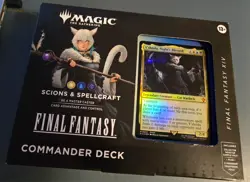 Magic The Gathering Final Fantasy Commander Deck Scions & Spellcraft Sealed - Image 1
