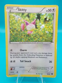 Skitty 012/012 McDonald's 2015 Pokemon TCG Holo Moderately Played - Image 1
