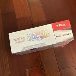 Pokemon Scarlet & Violet Prismatic Evolutions Costco Bundle 2-Pack NEW SEALED - Image 2