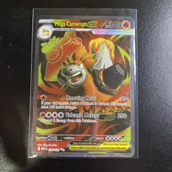 Mega Camerupt EX 156/132 Ultra Rare Pokemon Mega Evolution - Image 2