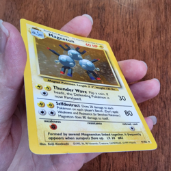 Pokemon TCG Magneton Base Set 9/102 holo rare unlimited 1999 WOTC LP - Image 5