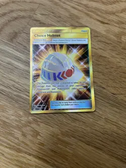 Choice Helmet - 229/214 - Secret Rare Pokemon SM08 - Lost Thunder - NM - Image 1