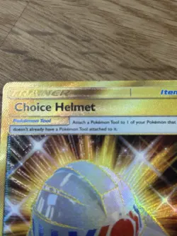 Choice Helmet - 229/214 - Secret Rare Pokemon SM08 - Lost Thunder - NM - Image 2