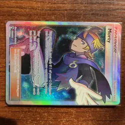 Morty 212/214 Sun & Moon Lost Thunder Full Art Trainer Pokemon TCG - Image 1