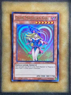 Yugioh Dark Magician Girl MVP1-EN056 Ultra Rare 1st Ed NM - Image 1