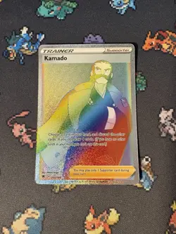 Pokemon Cards Kamado 205/189 Rainbow Secret Rare Astral Radiance - (NM) - Image 1