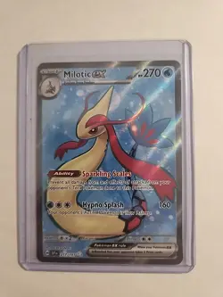 Pokemon TCG Milotic EX Ultra Rare Holo Card 217/191 Sv08: Surging Sparks - Image 1