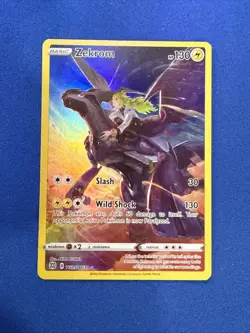 Pokemon TCG Zekrom TG05/TG30 Brilliant Stars Trainer Gallery Card NM Condition - Image 1