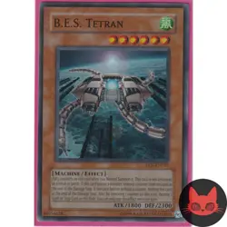 Yugioh B.E.S. Tetran EEN-EN017 Super Rare NM - Image 1