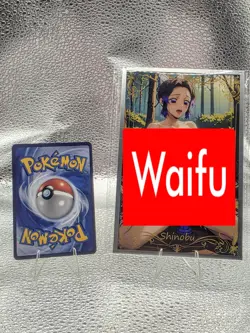 A6 Size Siwen Wave 2 Demon Slayer Infinity Shinobu Kocho Anime Waifu Hentai Card - Image 1