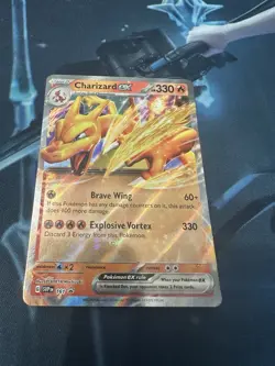 Pokemon Charizard ex 161 Sv: Scarlet & Violet Promo Cards Holo TCG - Image 1