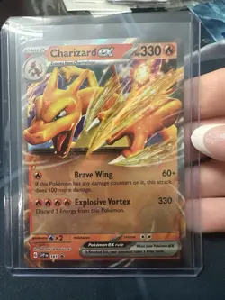 Pokemon Charizard ex 161 Sv: Scarlet & Violet Promo Cards Holo TCG - Image 3