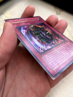 Yugioh Nightmare Wheel PGD-106 Ultra Rare 1st Edition MP - Image 2