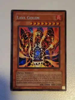 Lava Golem PGD-107 Yu-gi-oh!TCG MP Secret Rare Holo - Image 1