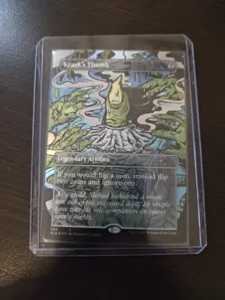1x Krark's Thumb (383) - Foil - Reversible Borderless - Secret Lair - NM-Mint! - Image 1