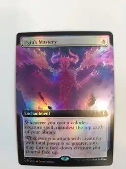 Ugin's Mastery (Extended Art) #751 (Foil) (NM) Commander Masters CMM Magic MTG - Image 1