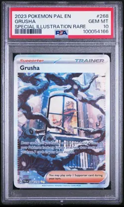 PSA 10 Pokemon TCG Paldea Evolved #268/193 Grusha Special Illustration Rare Holo - Image 1