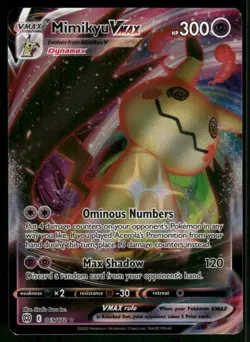 Mimikyu VMAX 069/172 Ultra Rare Holo NM Pokemon SWSH09: Brilliant Stars - Image 1