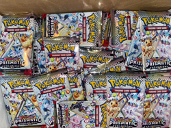 Prismatic Evolutions Booster Pack Lot of 41 FACTORY SEALED PACKS Pokemon TCG NEW - Image 1