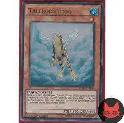 Yugioh Treeborn Frog DUSA-EN058 Ultra Rare 1st Edition NM - Image 1