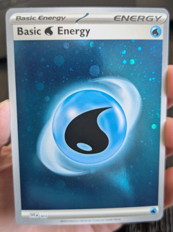 Pokemon 151 HD Cosmos Holo Basic Water Energy Master Set - Image 2