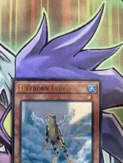 DUSA-EN058 Treeborn Frog Ultra Rare 1st Edition NM Yugioh Card - Image 2