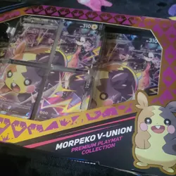 Pokemon Crown Zenith Morpeko V-Union Premium Playmat Collection - Image 1