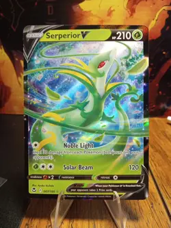 2022 Pokemon Silver Tempest Serperior V #007 - Image 1