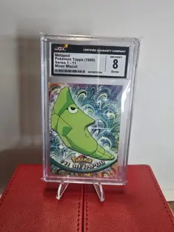 Metapod Pokemon Topps Series 1 Error Miscut Pokemon TCG CGC 8 - Image 1