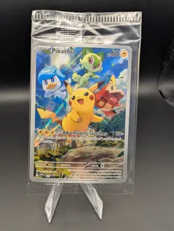 Pikachu #27 SEALED Pokemon TCG Black Star Promo Near Mint Paldea Evolved ETB 027 - Image 1