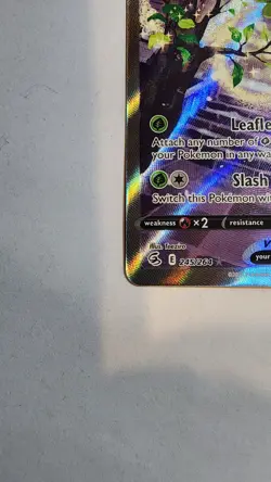Celebi V - 245/264 Fusion Strike Alternate Art Pokemon - NM/Pack Fresh - Image 2
