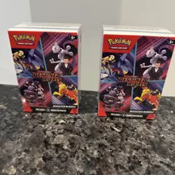 Pokemon Scarlet and Violet SV10 Destined Rivals Booster Bundle Sealed New x2 - Image 1