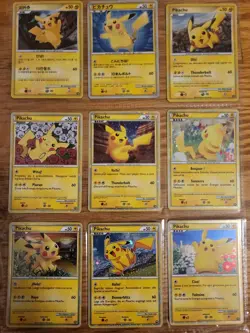 pokemon pikachu world collection 2010 LP/MP - Image 1