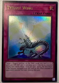 Tyrant Wing LCKC-EN054 | Ultra Rare Unlimited | Near Mint - Image 1