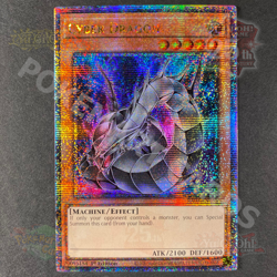 Yugioh Cyber Dragon RA03-EN155 Quarter Century Secret Rare ALT ART 1st Ed NM - Image 1