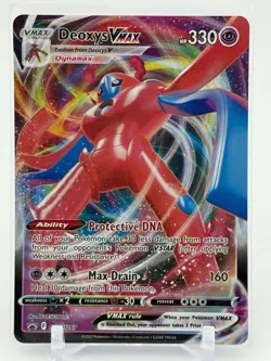 Deoxys Vmax - SWSH267 - Black Star Promo - Pokemon Card - NM/M - Image 1