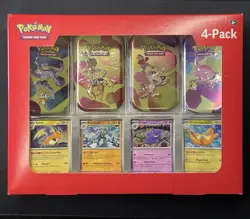 Pokemon Scarlet & Violet 151 (4 Mini Tins + 4 Promo Cards Bundle) SAMS CLUB - Image 1