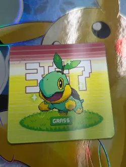 Pokemon 3d Lenticular Card Turtwig - Image 1
