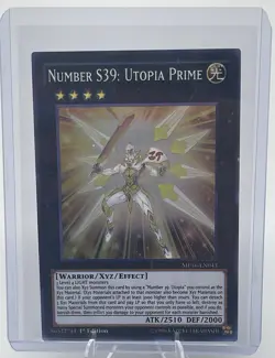 Number S39: Utopia Prime MP16-EN043 1st Edition Super Rare Yugioh Card NM - Image 1