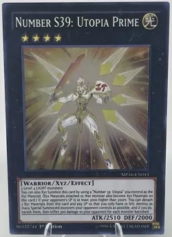 Number S39: Utopia Prime MP16-EN043 1st Edition Super Rare Yugioh Card NM - Image 3